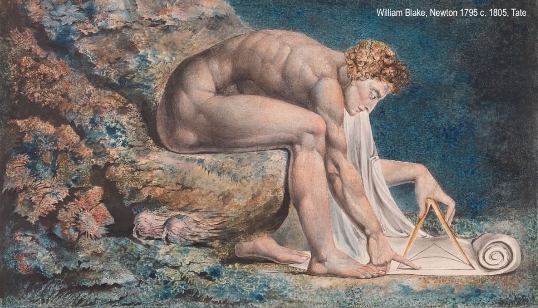 William Blake, Newton 1795 c. 1805, Tate