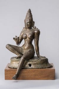 Pārvatī Tamil Nadu XI secolo d.C. lega di rame 37.5 cm