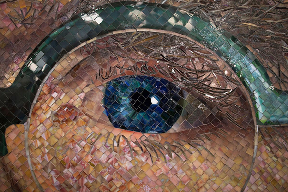 Chuck Close. Mosaics