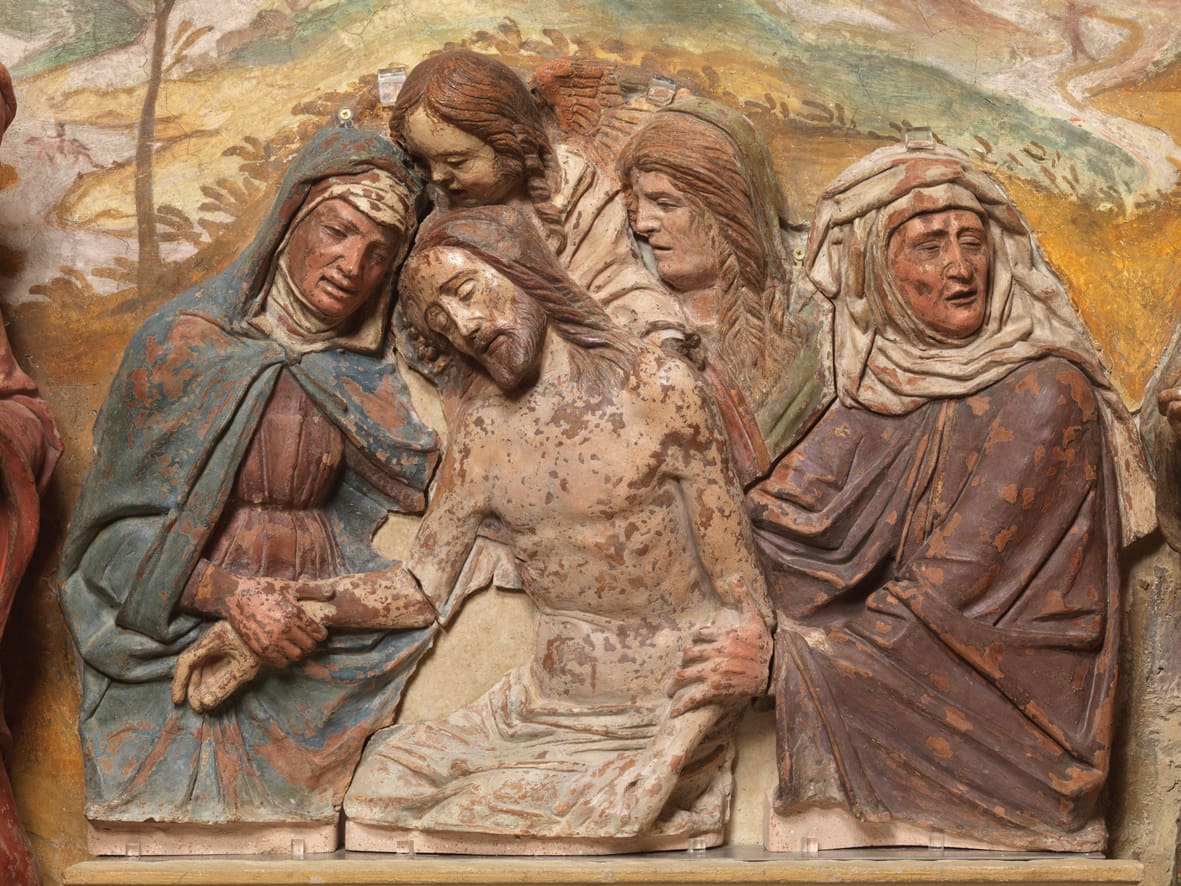 Plasticatore padovano, Compianto su Cristo morto. Padova, Chiesa di San Pietro