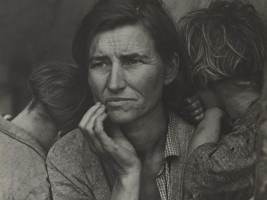 «Migrant Mother», di Dorothea Lange
