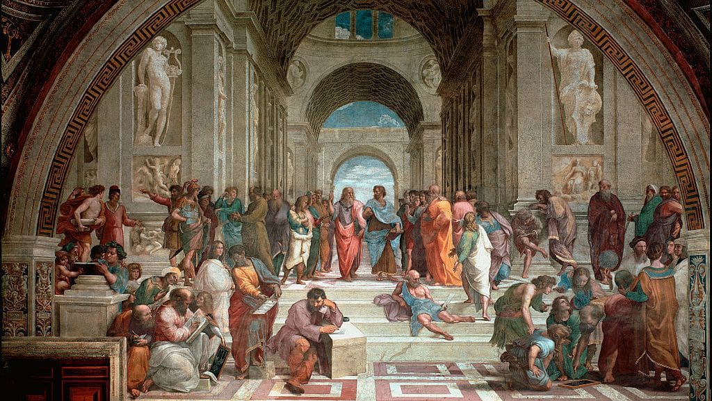 The school of Athens