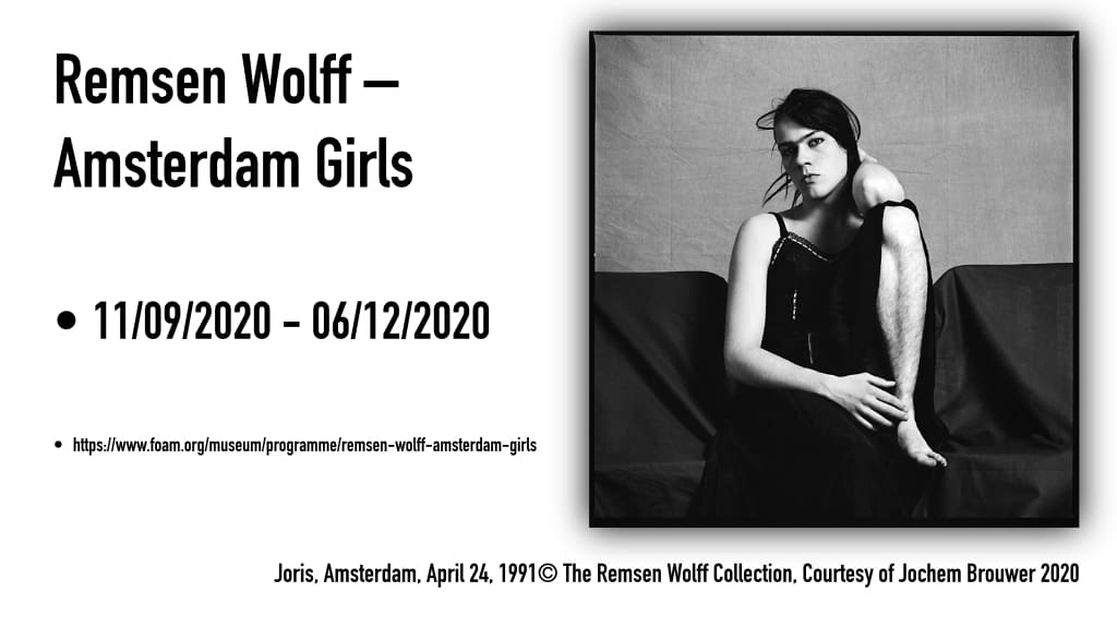 Joris, Amsterdam, April 24, 1991© The Remsen Wolff Collection, Courtesy of Jochem Brouwer 2020