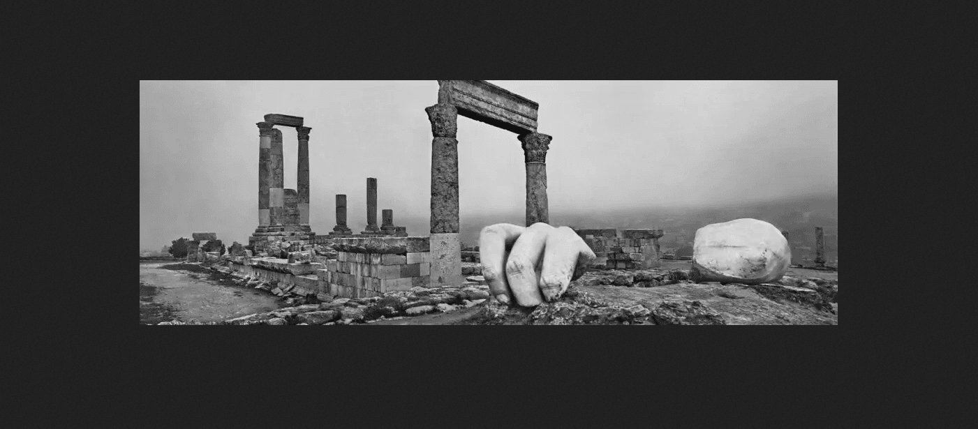Tempio d’Ercole, Amman, Giordania | © Josef Koudelka Magnum Photos
