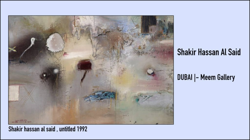 Shakir hassan al said , untitled 1992