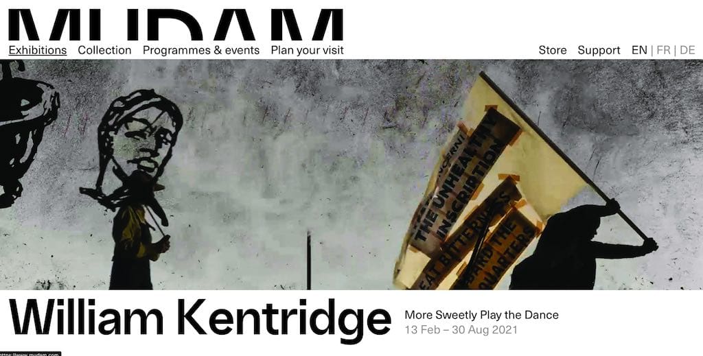 William Kentridge: More Sweetly Play the Dance