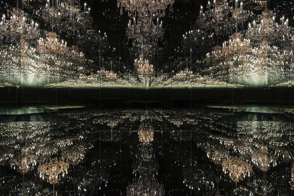 Yayoi Kusama Chandelier of Grief 2016/2018 Tate Presented by a private collector, New York 2019 © YAYOI KUSAMA