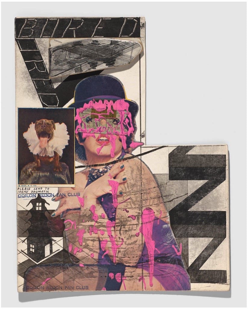 Ray Johnson, Untitled (Liza Minnelli with Pink Paint), n.d. © Ray Johnson Estate
