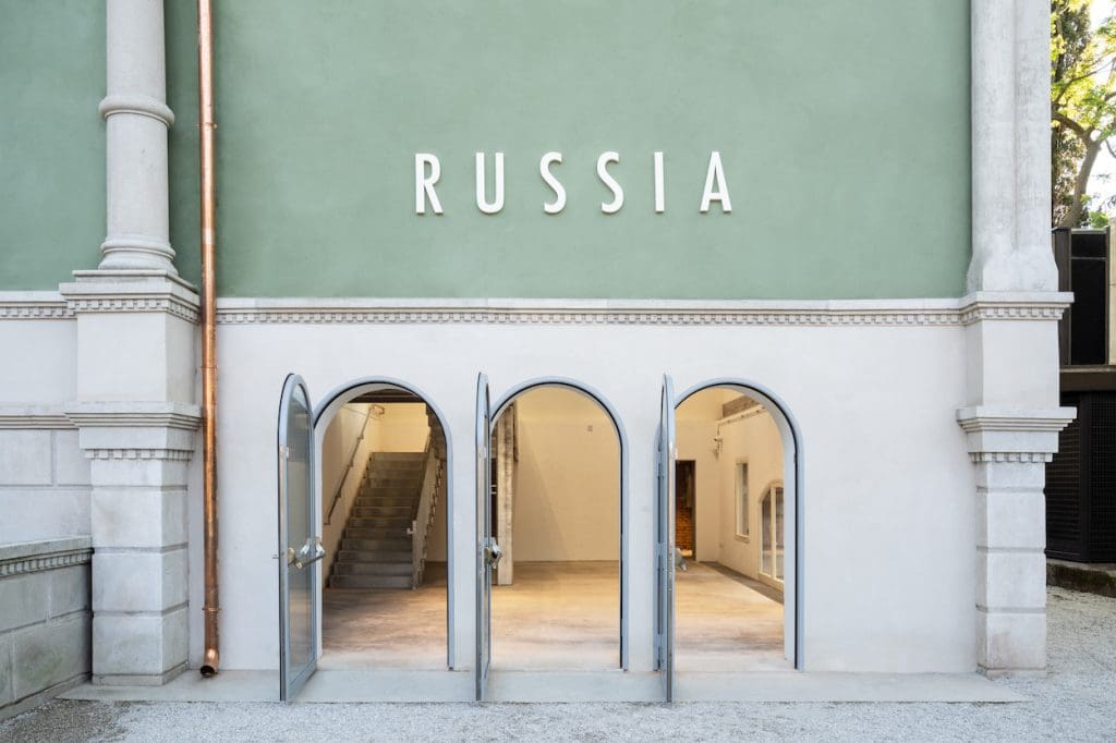 Open, Russian Pavilion at the 17th Venice Architecture Biennale.