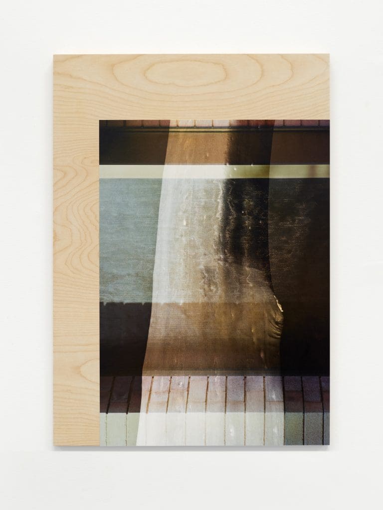 Daniel Shea, Untitled, 2021, Archival Pigment Print, Wooden Panel, 25 1⁄2"x18’’x7/8’’. Photography by Daniel Shea.