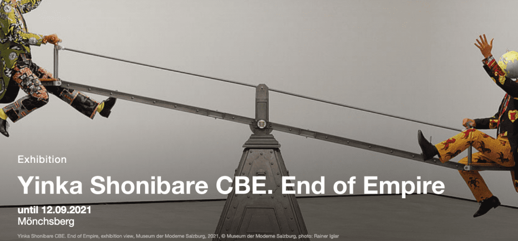 Yinka Shonibare CBE. End of Empire
