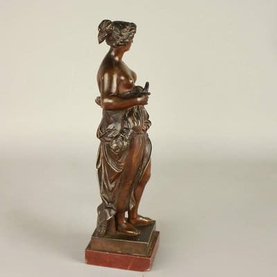 Small-19th-century-bronze-figure,Installation view