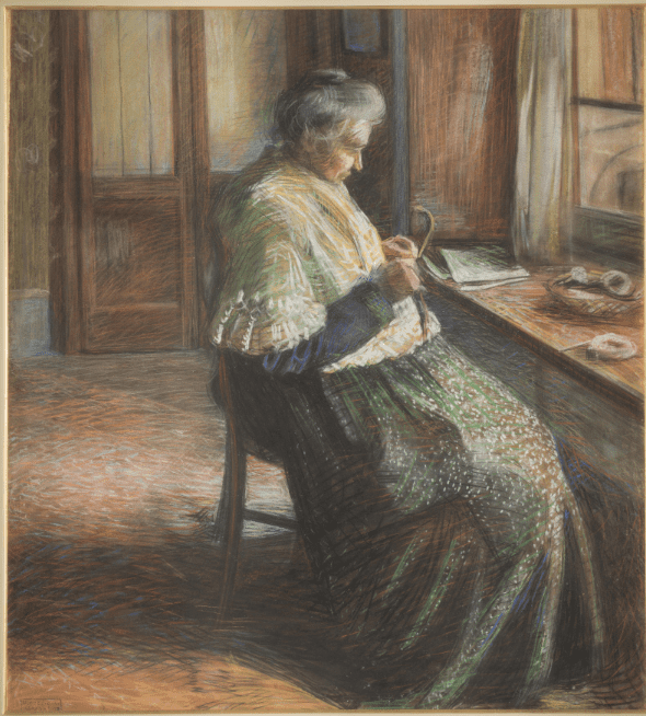 Umberto Boccioni, La Madre, 1907