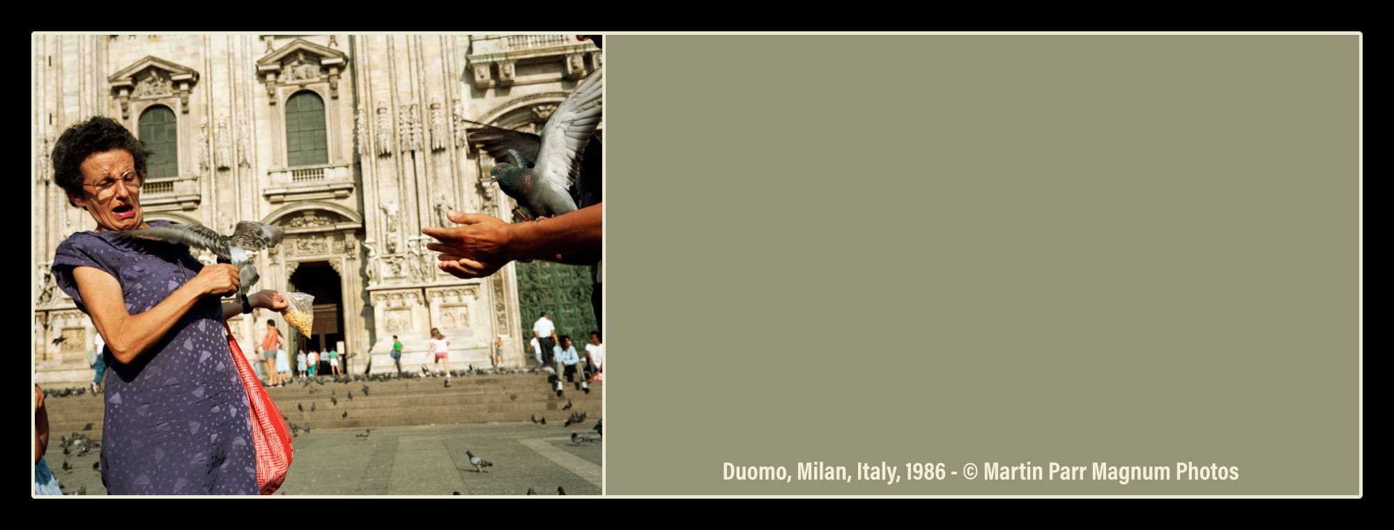 Duomo, Milan, Italy, 1986 – © Martin Parr Magnum Photos