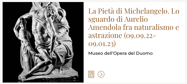 La Pietà di Michelangelo. Lo sguardo di Aurelio Amendola fra naturalismo e astrazione