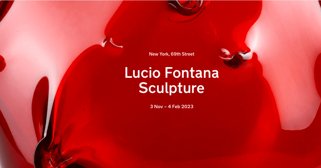 LUCIO FONTANA Sculpture