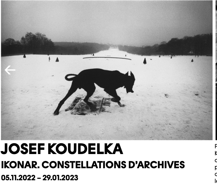 JOSEF KOUDELKA IKONAR. CONSTELLATIONS D’ARCHIVES