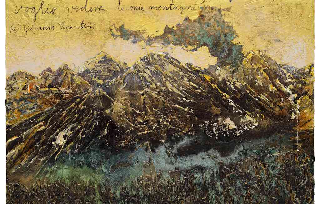 Voglio vedere le mie montagne - für Giovanni Segantini - Anselm Kiefer - NAPOLI – Galleria Lia Rumma - movimento artistico Neo-espressionista - 