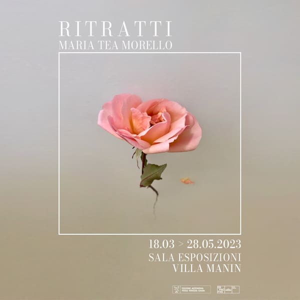 Ritratti Maria Tea Morello - Villa Manin/ Sala esposizioni - Dal 18 marzo al 28 maggio 2023 - Immagini memoria vissuto - Amore per natura