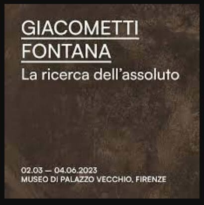 Mostra Fomtana Giacometti Firenze