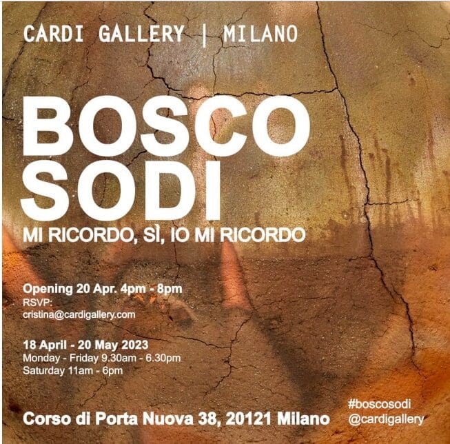 Mostra Bosco Sodi Milano