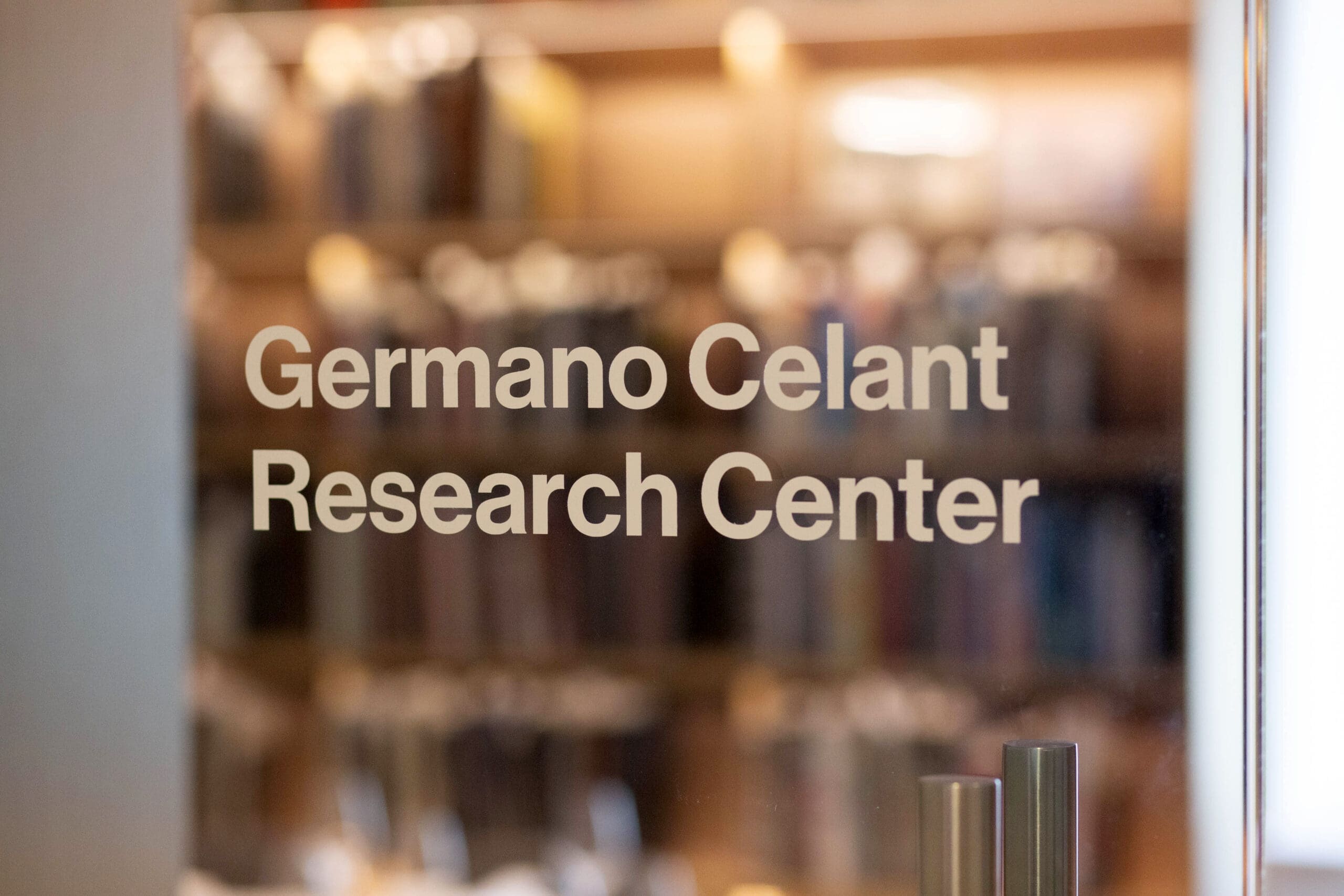 Germano Celant Research Center - Cold Spring New York - Magazzino Italian Art - Arte povera italiana - Germano Celant