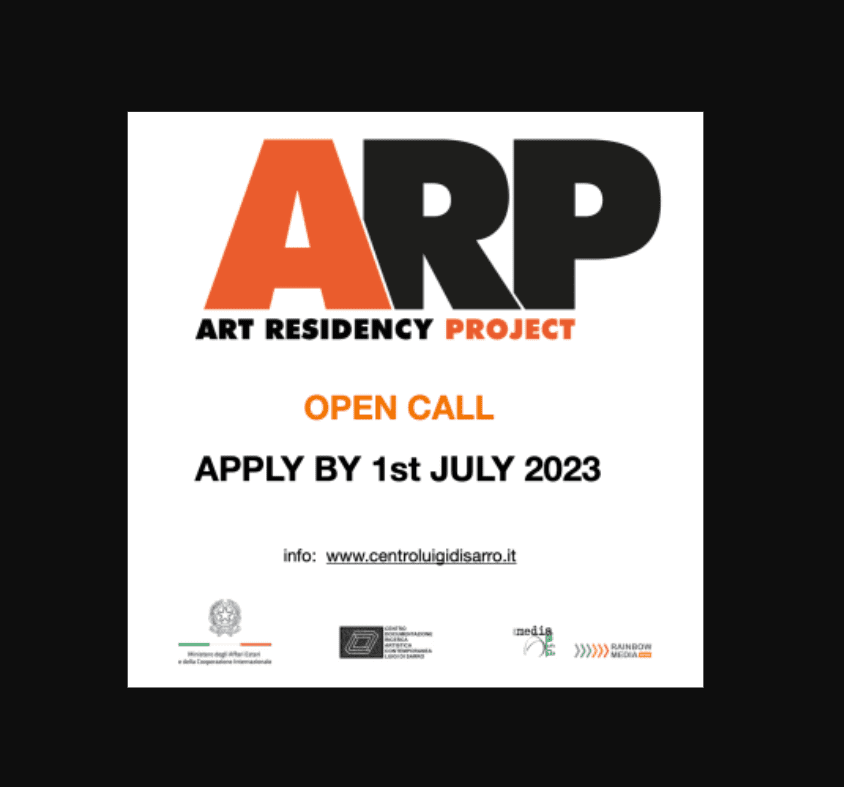 ARP 9^ edizione - Scadenza 1 luglio 2023 - Centro di Documentazione della Ricerca Artistica Contemporanea Luigi Di Sarro - Roma - PACK AND GO