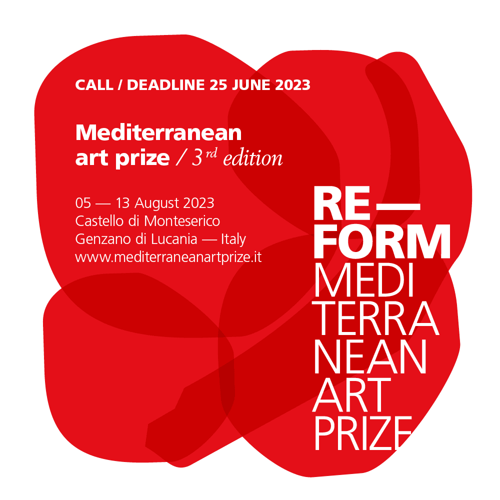 Mediterranean art prize edizione 3 - Porta Cœli Foundation di Venosa - 25 giugno 2023 - Primo premio 3000 euro - Potenza