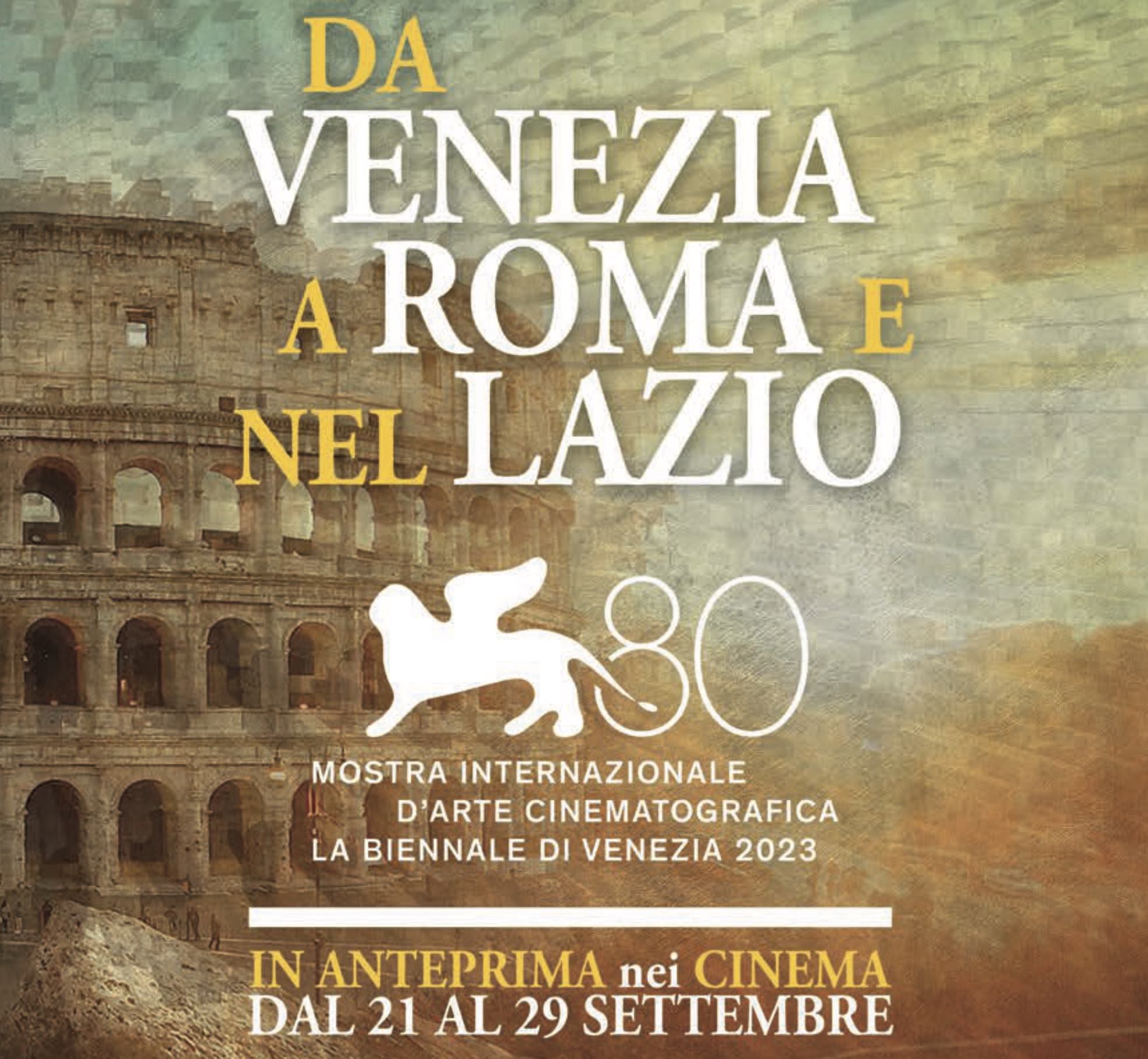 I GRANDI FESTIVAL Da Venezia a Roma e nel Lazio. La rassegna presenterà 50 film per un totale di 87 proiezioni