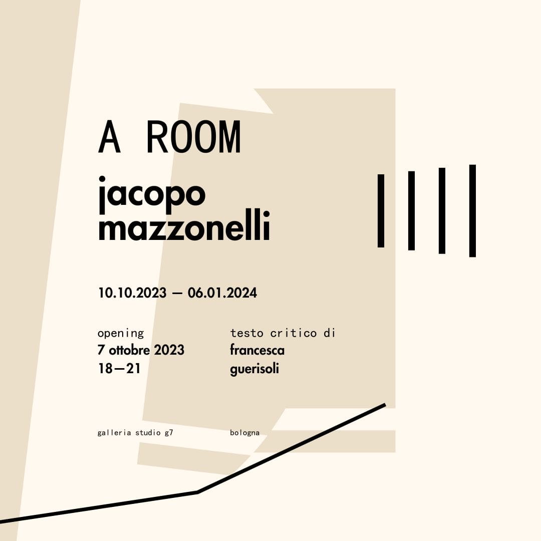 Visita "A Room" di Jacopo Mazzonelli, un'esplorazione dei rapporti tra intenzione del gesto e produzione del suono. Studio G7