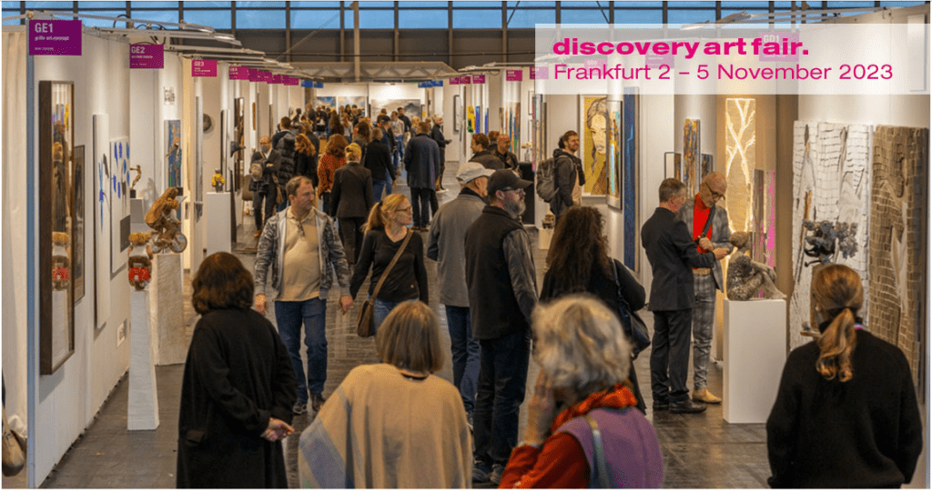 La Messe Frankfurt fairground di Francoforte ospiterà la sesta edizione della fiera d'arte contemporanea DISCOVERY ART FAIR FRANKFURT