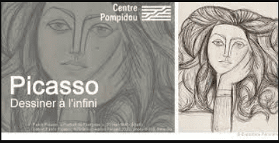 Il Centre Pompidou di Parigi presenta la mostra Picasso Dessiner à l'infini, con la quale ne celebra il cinquantenario della morte