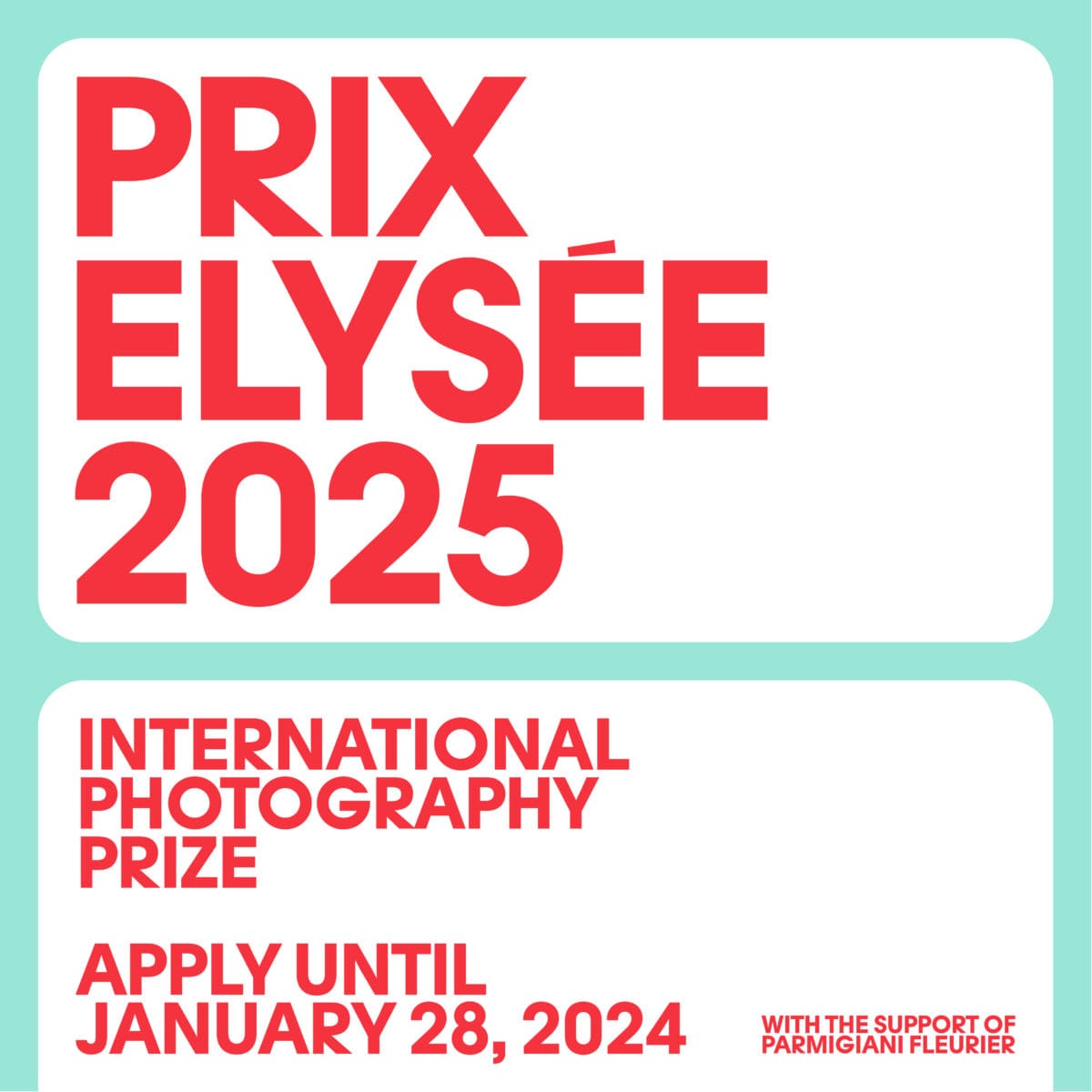 Il Prix Elysée 2025 premia fotografi di talento con 80.000 franchi. Candidature aperte per sostegno a progetti fotografici innovativi