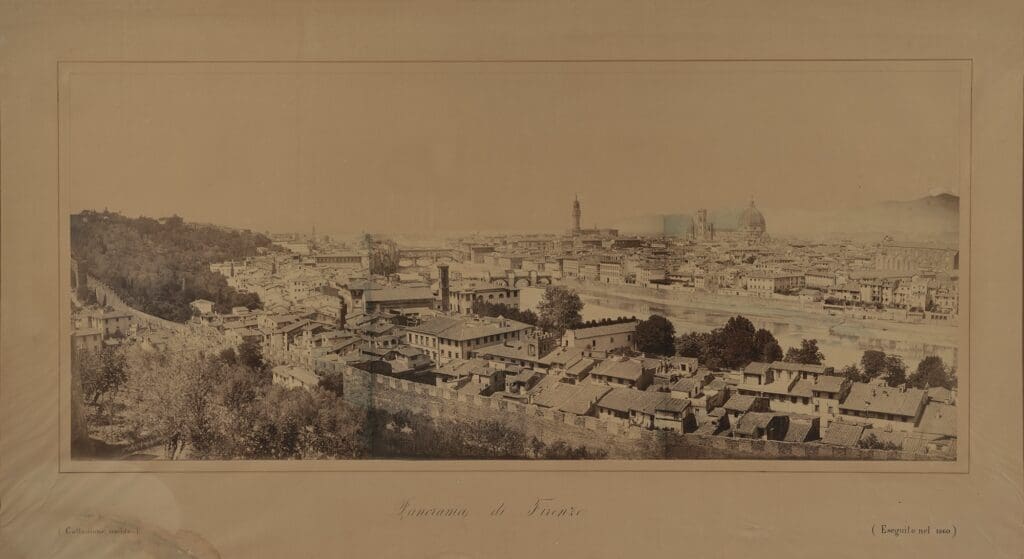 Archivi Alinari - Panorama di Firenze, 1860