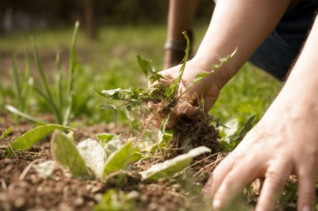 Giardinaggio sostenibile: come eliminare le erbacce in modo naturale