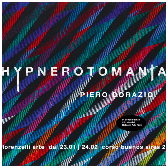 Lorenzelli Arte di Milano presenta la mostra di PIERO DORAZIO Hypnerotomania, aperta dal 23 gennaio fino al 24 febbraio 