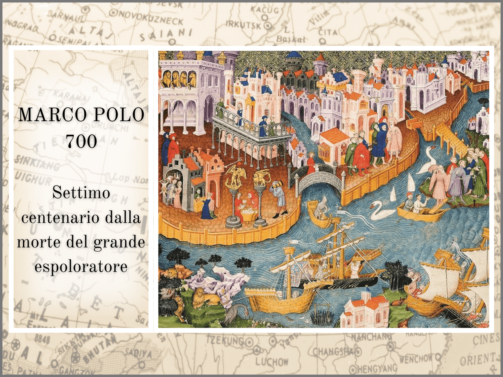 Celebrazioni settimo centenario Marco Polo avviano il dialogo Italia-Cina. Eventi, cultura e storia in onore dell'esploratore