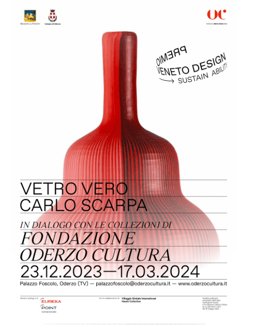 Palazzo Foscolo di Oderzo ospita la mostra VETRO VERO. CARLO SCARPA in dialogo con le collezioni di Fondazione ODERZO CULTURA