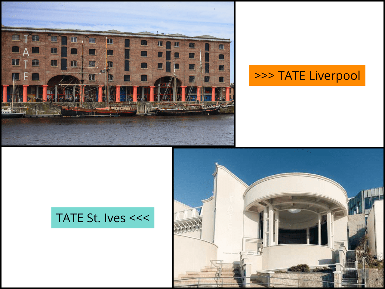 Le grandi esposizioni del 2024 alle sedi TATE del Regno Unito. #3 TATE Liverpool e TATE St. Ives