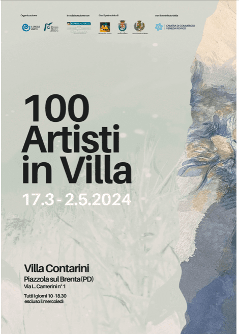 Villa Contarini di Piazzola sul Brenta ospita la mostra Cento artisti in villa, aperta al pubblico fino al 2 maggio