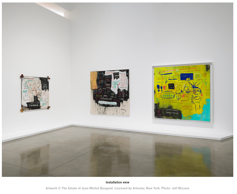 Gagosian Gallery presenta nella sede di Beverly Hills la mostra JEAN-MICHEL BASQUIAT Made on Market street 