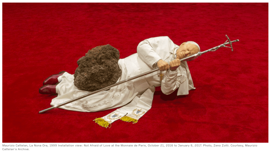 Moderna Museet di Stoccolma ospita la mostra THE THIRD HAND. MAURIZIO CATTELAN and the Moderna Museet Collection