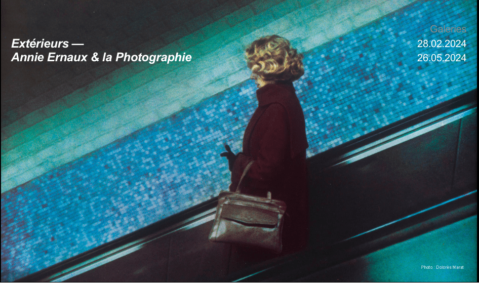 La Maison européenne de la photographie di Parigi ospita la mostra fotografica Extérieurs. Annie Ernaux & la Photographie