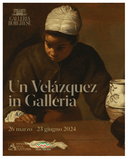 Galleria Borghese in Roma ospita la mostra UN VELAZQUEZ IN GALLERIA, aperta al pubblico dal 26 marzo al 23 giugno