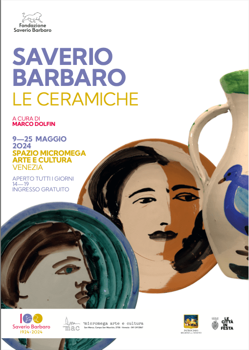 Spazio Micromega Arte e Cultura/MAC di Venezia propone la mostra Saverio Barbaro. Le ceramiche, fino al 25 maggio