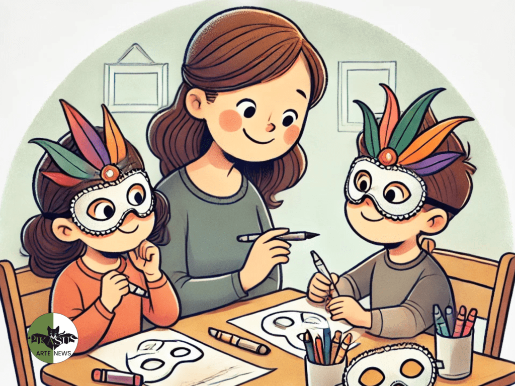 Maschere di Carnevale con i bambini: idee creative e divertenti da realizzare insieme, per stimolare la fantasia e divertirsi con semplicità