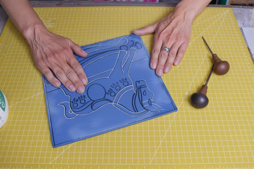 Linocut: guida sulla stampa artistica fatta in casa