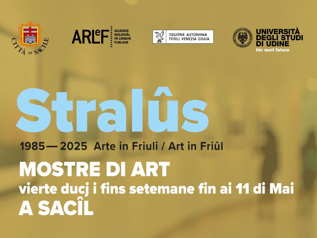 Palazzo Ragazzoni di Sacile ospita la mostra Stralûs. 1985-2025 Arte in Friuli / Art in Friûl, fino al 11 maggio Palazzo Ragazzoni di Sacile ospita la mostra Stralûs. 1985-2025 Arte in Friuli / Art in Friûl, fino al 11 maggio