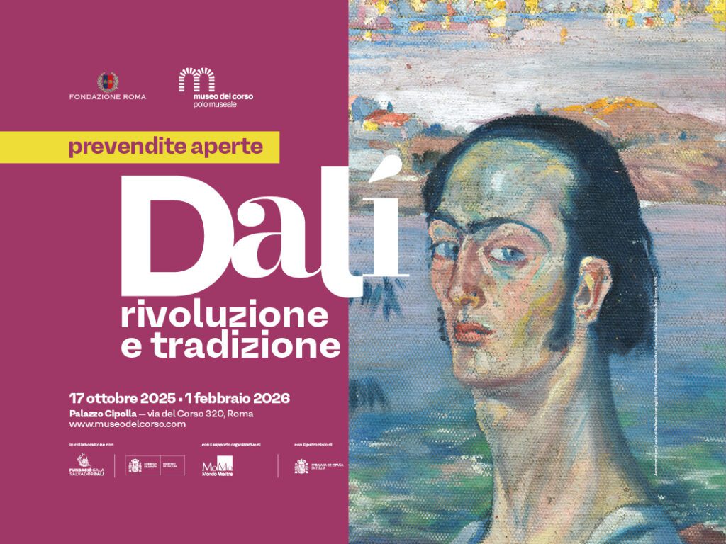 Il Nuovo Museo del Corso di Roma ospita la mostra Dalì. Rivoluzione e Tradizione, aperta dal 14 ottobre al 25 gennaio 2026 Il Nuovo Museo del Corso di Roma ospita la mostra Dalì. Rivoluzione e Tradizione, aperta dal 14 ottobre al 25 gennaio 2026