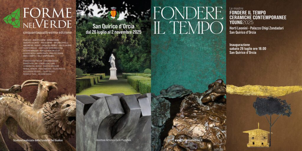 Rassegna FORME NEL VERDE 2025 San Quirico d'Orcia